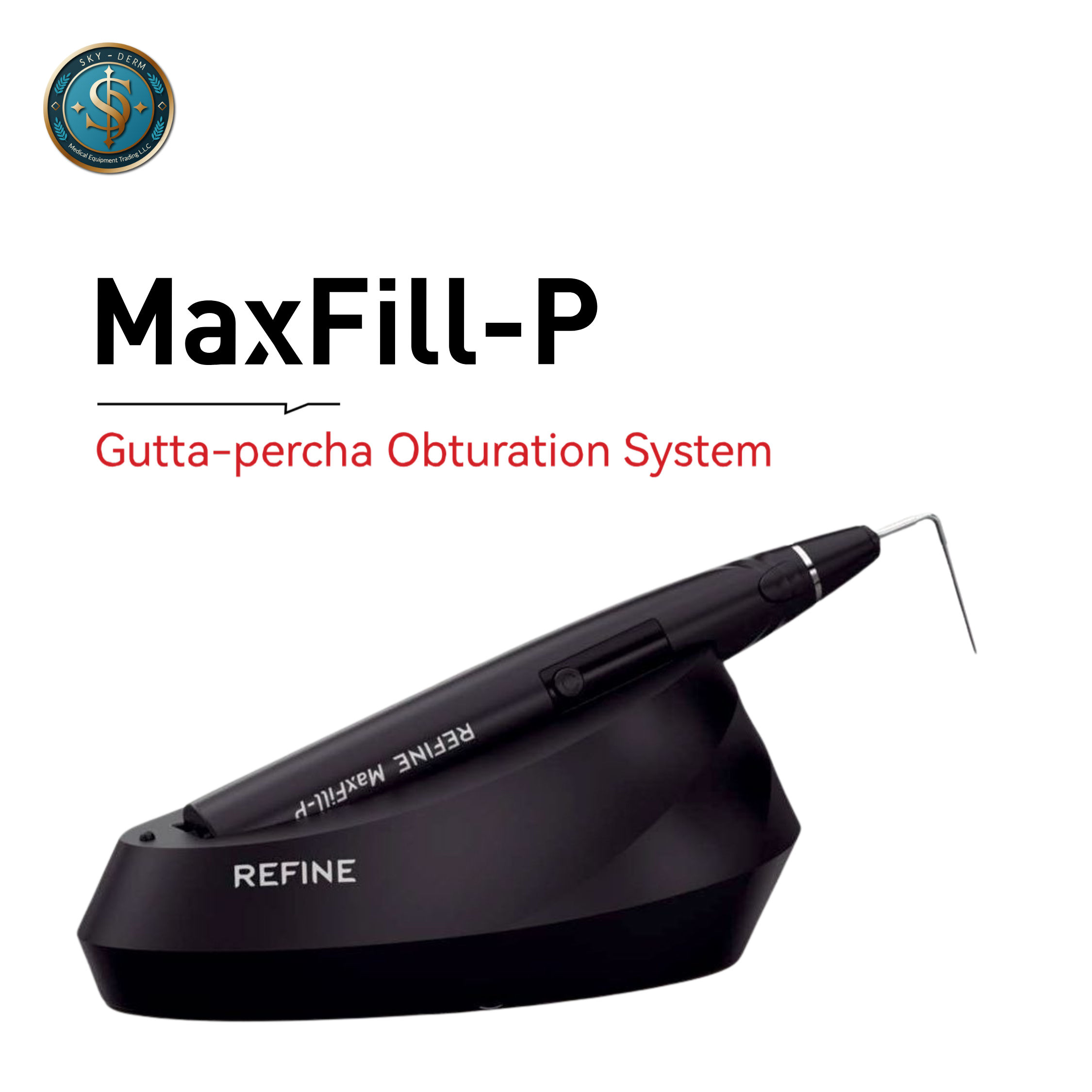 MaxFill-P Endodontic Obturation System | Smart Cordless Root Canal Filling Device for Dental Professionals