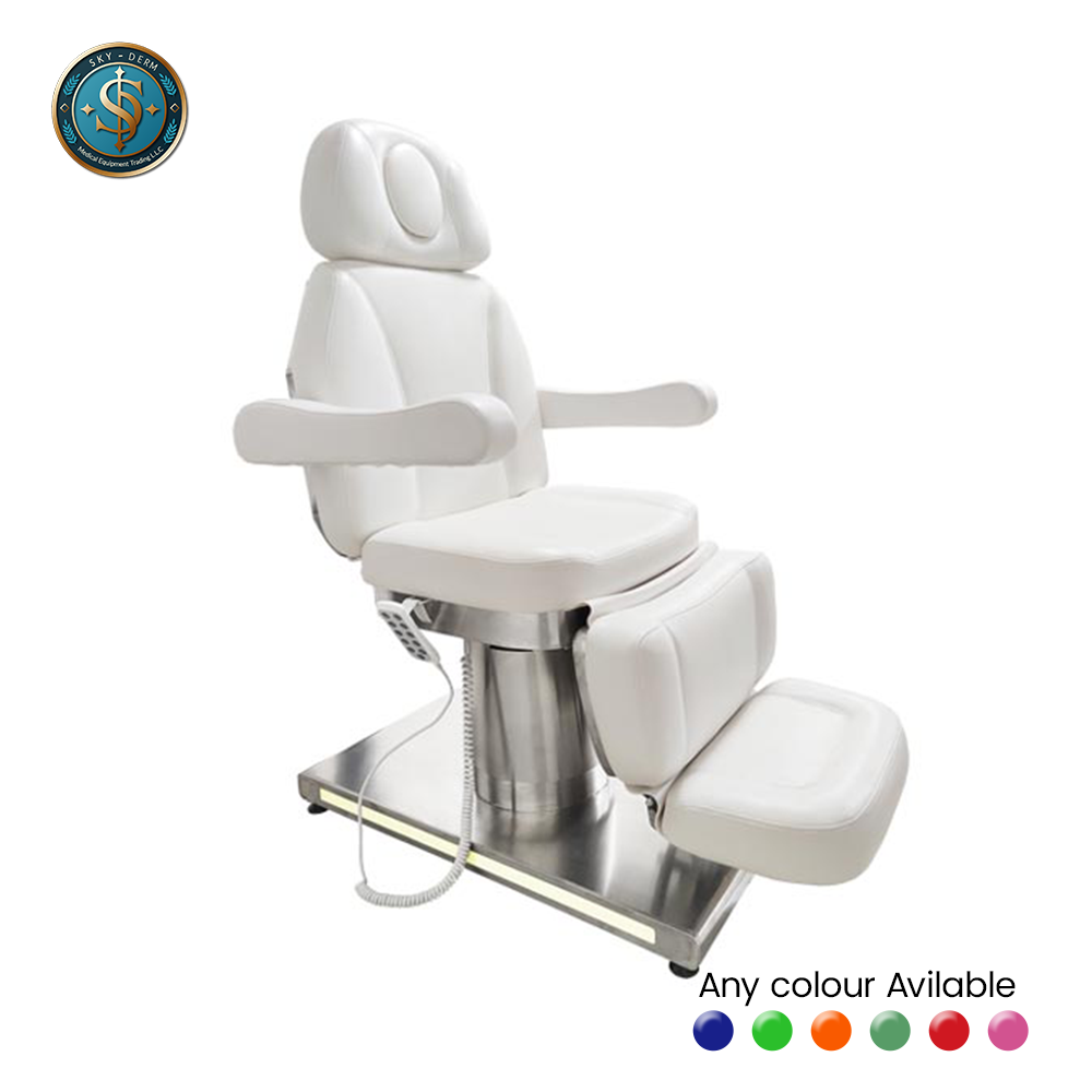 3 Motor Electric Derma Treatment Chair | Professional Dermatology Chair